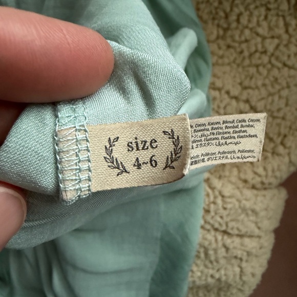 Maileg Mint Green Dress girls 4-6y - Picture 5 of 6